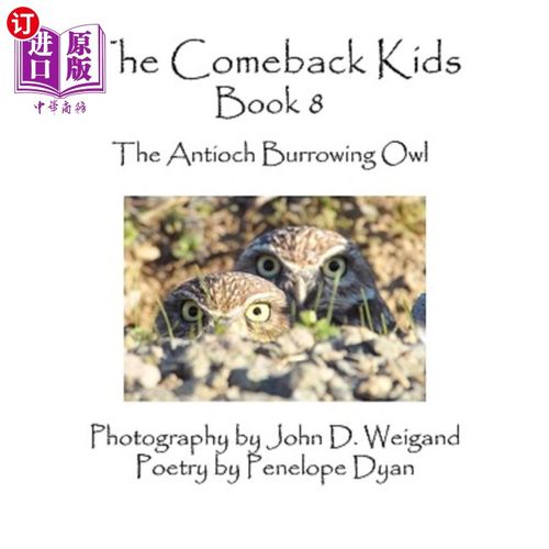 海外直订The Comeback Kids, Book 8, the Antioch Burrowing Owl 归来的孩子，第八卷，安提俄克穴居猫头鹰