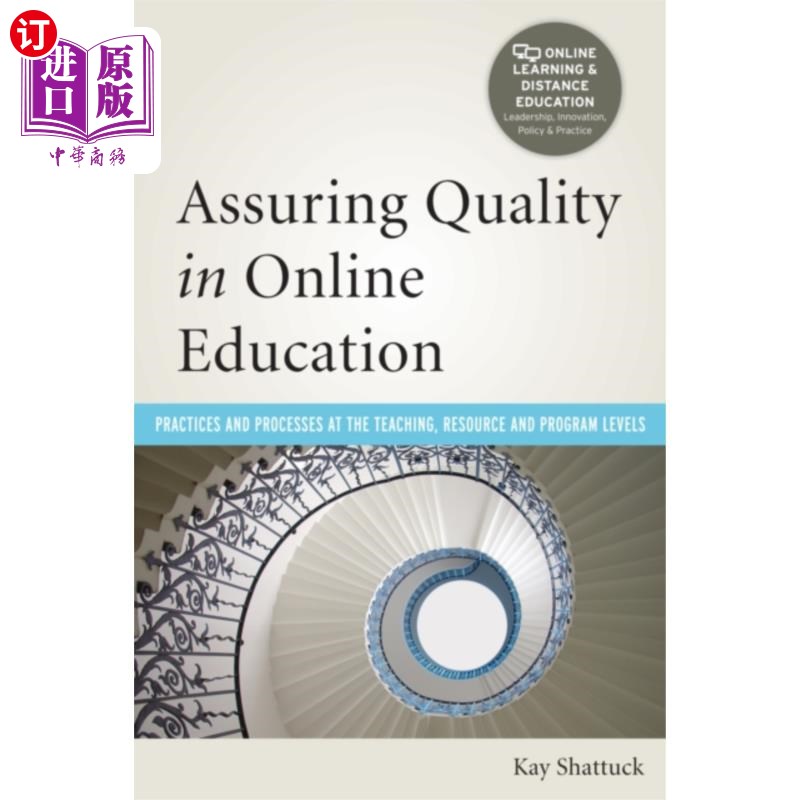 海外直订Assuring Quality in Online Education 确保在线教育的质量