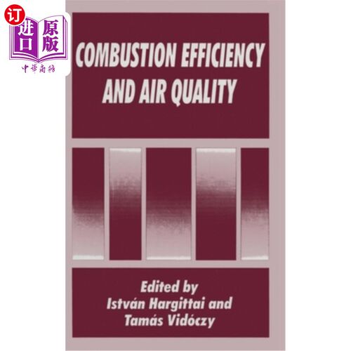 海外直订Combustion Efficiency and Air Quality 燃烧效率和空气质量