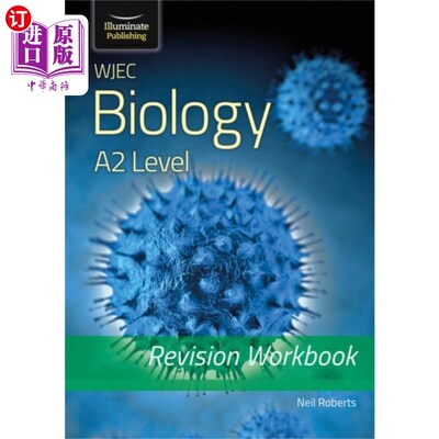 海外直订WJEC Biology for A2 Level - Revision Workbook WJEC生物学A2级-修订工作手册