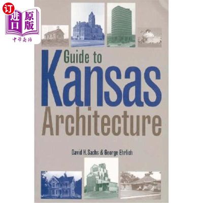 海外直订Guide to Kansas Architecture 堪萨斯建筑指南