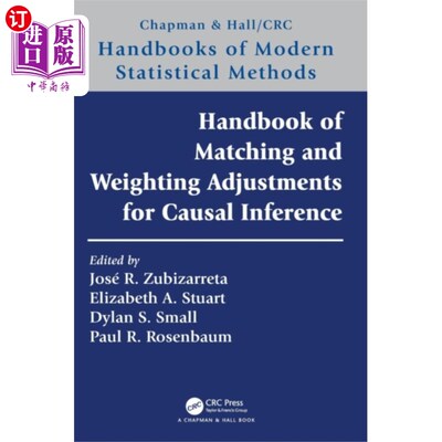 海外直订Handbook of Matching and Weighting Adjustments f... 因果推理的匹配和加权调整手册
