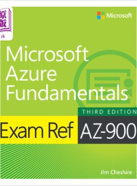 海外直订Exam Ref Az-900 Microsoft Azure Fundamentals 考试参考Az-900 Microsoft Azure基础