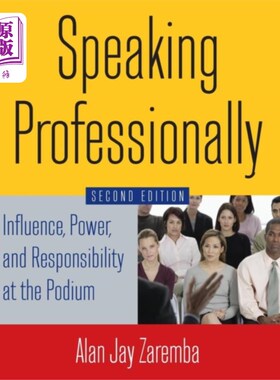 海外直订Speaking Professionally 说专业