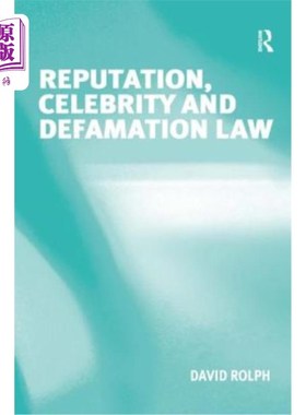 海外直订Reputation, Celebrity and Defamation Law