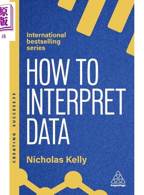 预售 如何解读数据 How to Interpret Data 英文原版 Nicholas Kelly 数据分析 职业技能提升【中商原版】
