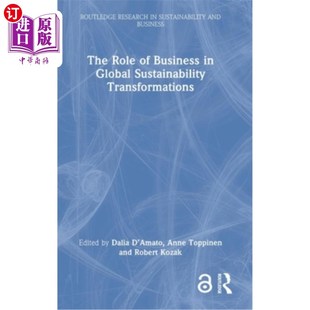 Business 商业在全球可持续发展转型中 Role 作用 Transformations Sustainability 海外直订The Global