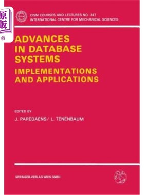海外直订Advances in Database Systems: Implementations and Applications 数据库系统的进展：实现和应用