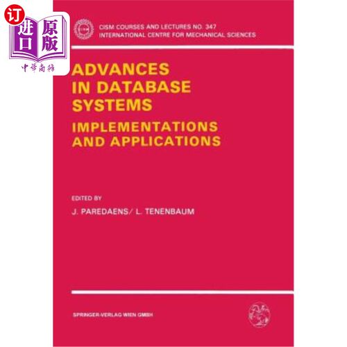 海外直订Advances in Database Systems: Implementations and Applications 数据库系统的进展：实现和应用