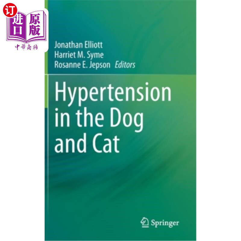 海外直订Hypertension in the Dog and Cat 猫狗高血压