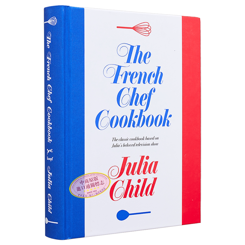 现货 法式大厨烹饪书 英文原版 The French Chef Cookbook Julia 法式大厨食谱 法式餐饮食谱 法式美食 生活休闲【中商原版】
