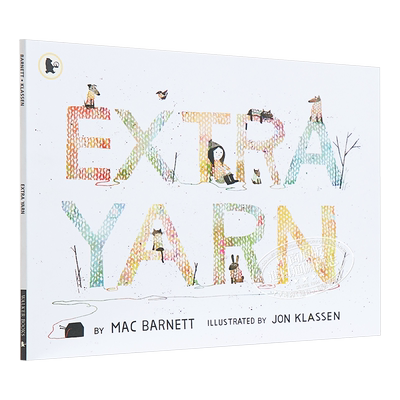 The Caldecott Honor Books 2013: Extra Yarn 穿毛衣的小镇 儿童故事绘本 Jon Klassen 名家绘本 图画书 2013凯迪克银奖绘本