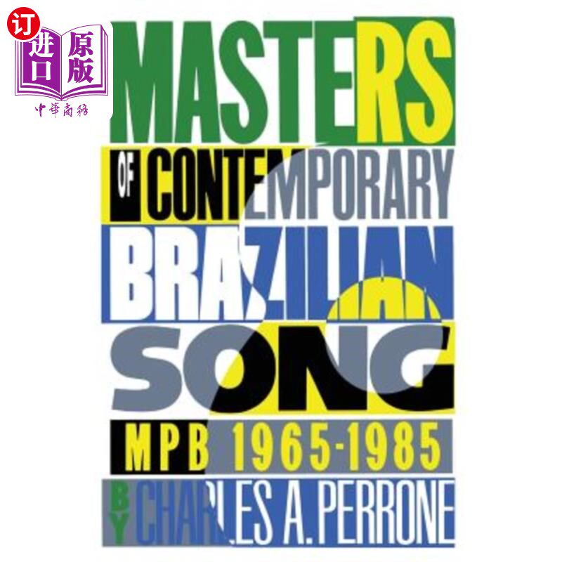 海外直订Masters of Contemporary Brazilian Song: Mpb, 1965-1985 当代巴西歌曲大师：MPB，1965-1985