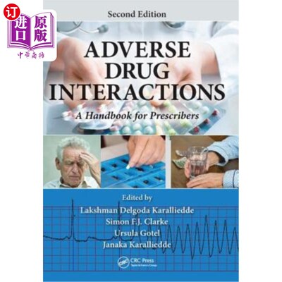 海外直订医药图书Adverse Drug Interactions: A Handbook for Prescribers, Second Edition 药物不良反应:处方者手册，第二