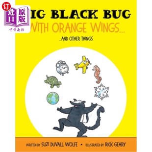 橙色翅膀 …和其他东西 With ....And Other Wings... Bug Orange 大黑虫…… 海外直订Big Things Black