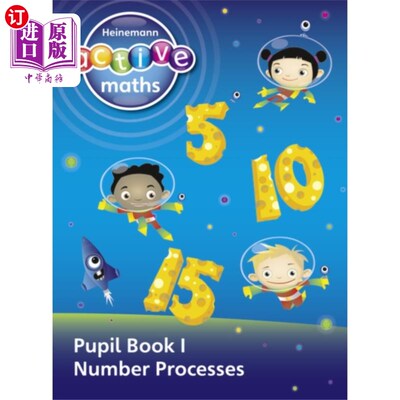 海外直订Heinemann Active Maths - Exploring Number - Firs... 海涅曼积极数学-探索数字-一年级学生书- 8类设置