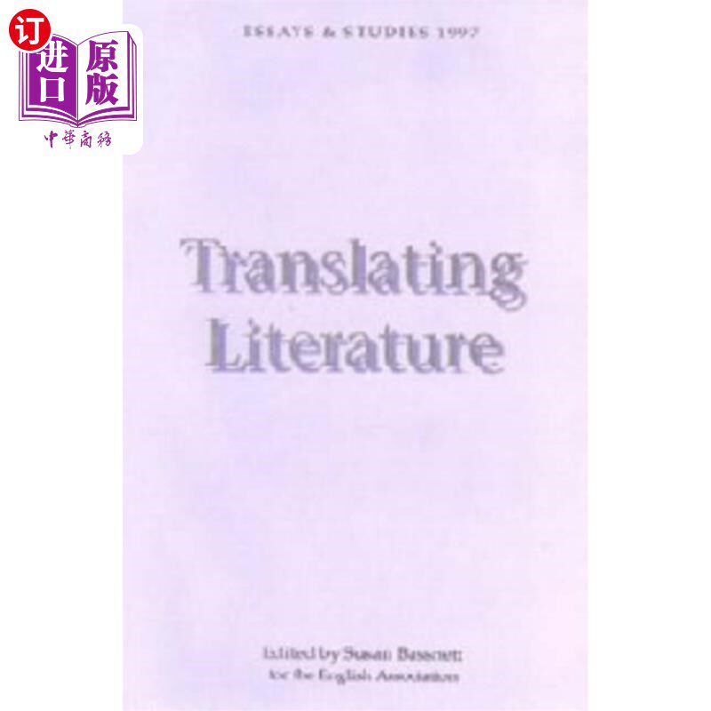 海外直订Translating Literature 翻译文学