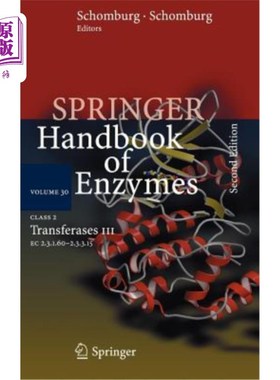 海外直订Class 2 Transferases III: EC 2.3.1.60 - 2.3.3.15 2类转移酶III：EC 2.3.1.60-2.3.3.15
