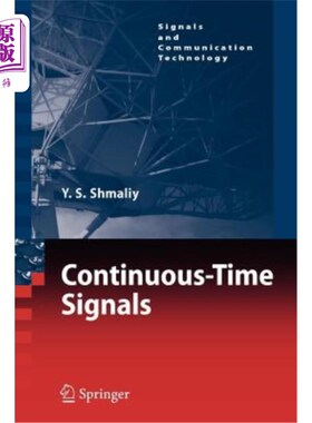 海外直订Continuous-Time Signals 连续时间信号