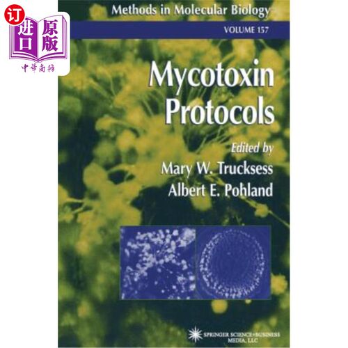 海外直订医药图书Mycotoxin Protocols 霉菌毒素协议