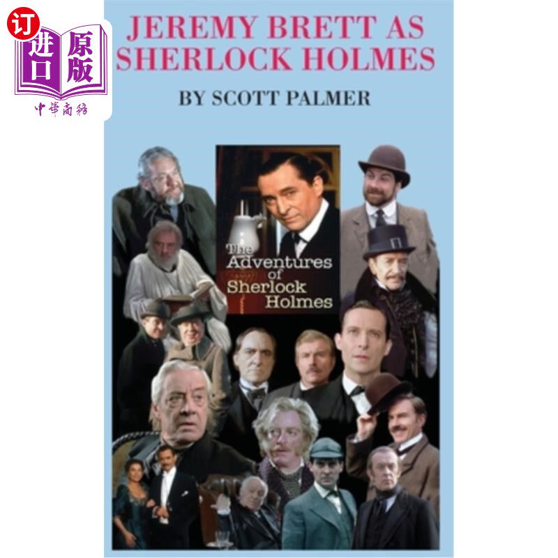 海外直订Jeremy Brett as Sherlock Holmes 杰里米·布雷特饰演夏洛克·福尔摩斯