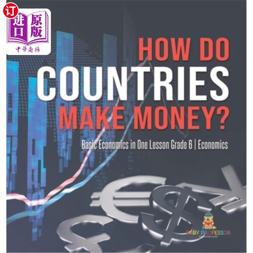 海外直订How Do Countries Make Money? Basic Economics in One Lesson Grade 6 Economics 国家如何赚钱?一课基础经济学六