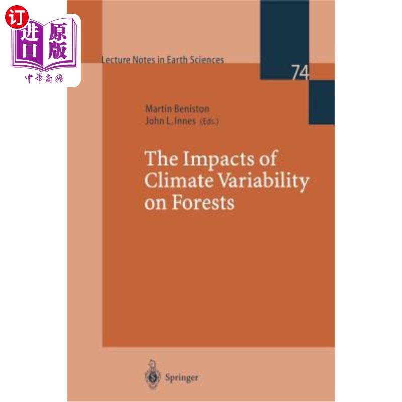 海外直订The Impacts of Climate Variability on Forests 气候变化对森林的影响