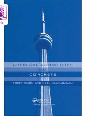 海外直订Chemical Admixtures for Concrete, Third Edition 混凝土化学掺合料，第三版