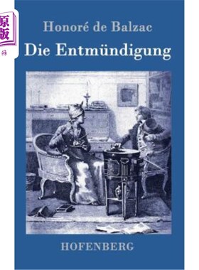 海外直订德语 Die Entmündigung 恩特明迪贡