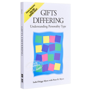 天生不同 人格类型识别和潜能开发 豆瓣高分 英文原版 Gifts Differing 性格 人格 心理学 Isabel Briggs Myers【中商原版】