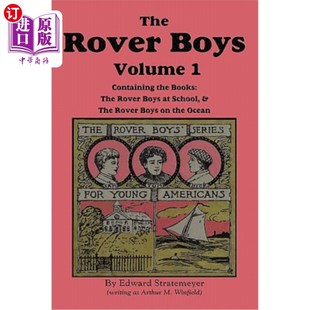 Volume ……在学校&……在海洋上 第一卷 ...on Rover Boys the ...at 流浪者男孩 海外直订The School Ocean