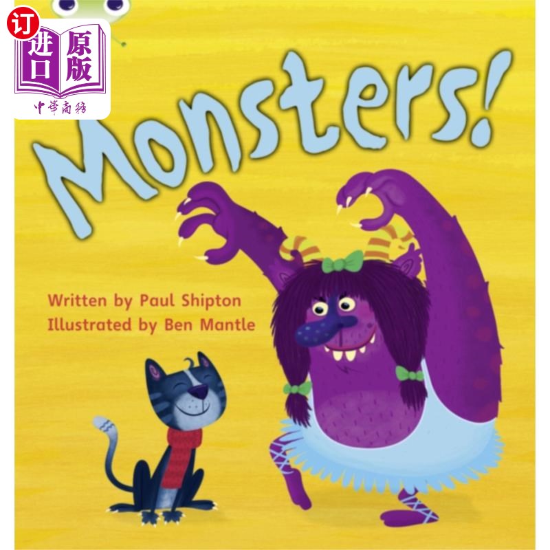 海外直订Bug Club Phonics Fiction Year 1 Phase 4 Set 12 M... 虫虫俱乐部拼读小说第一学年第四阶段集合12只怪兽!