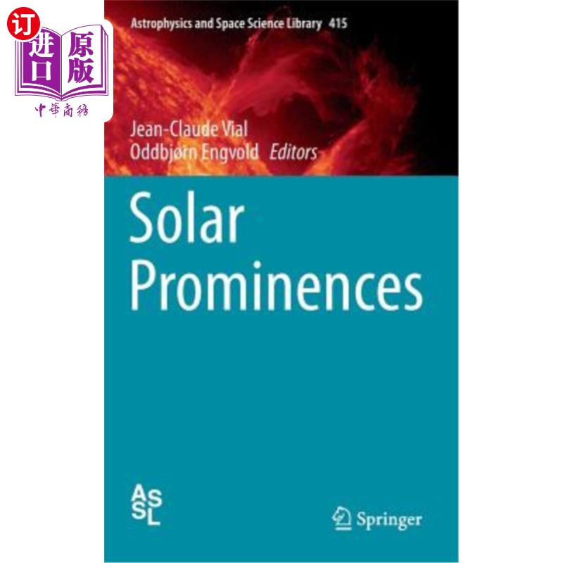 海外直订Solar Prominences日珥