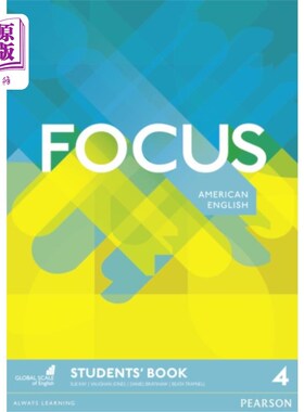 海外直订Focus AmE 4 Students' Book 聚焦AmE 4学生用书