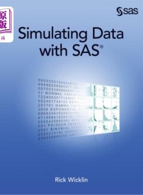 海外直订Simulating Data with SAS 用SAS模拟数据