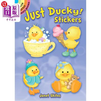 海外直订Just Ducky! Stickers 极好的!贴纸