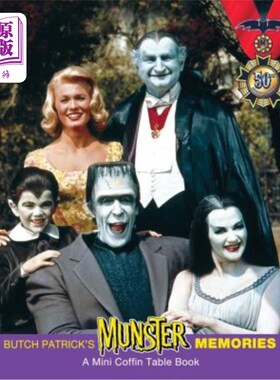 海外直订Munster Memories: A Coffin Table Book 蒙斯特回忆：棺材桌本