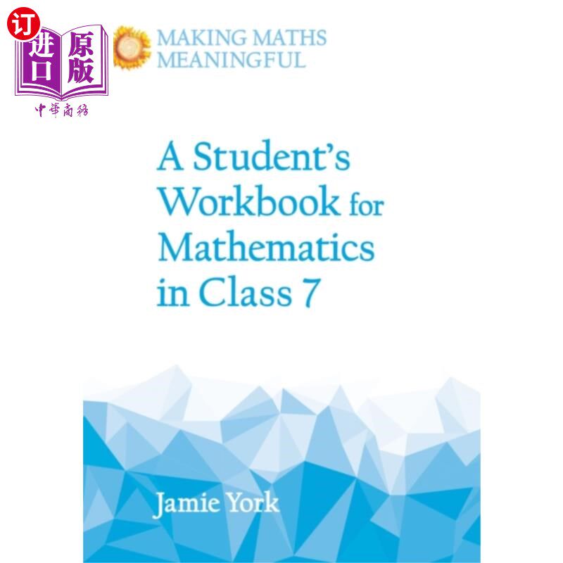 海外直订Student's Workbook for Mathematics in Class 7 七班学生数学练习册