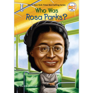 谁是罗莎·帕克斯 Who Was Rosa Parks 儿童文学 桥梁书 章节书 英文原版 7~12岁 Who was系列【中商原版】