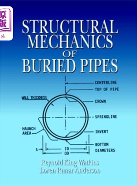 海外直订Structural Mechanics of Buried Pipes 埋地管道结构力学