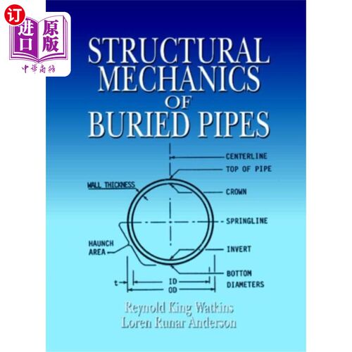 海外直订Structural Mechanics of Buried Pipes 埋地管道结构力学