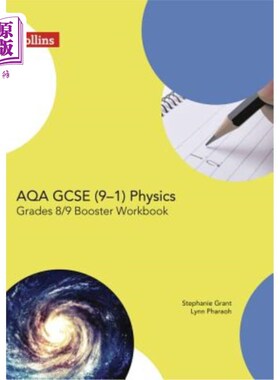 海外直订Aqa Gcse Physics 9-1 Grade 8/9 Booster Workbook AQA GCSE物理9-1 8/9级助推器手册
