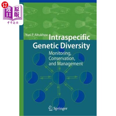 海外直订Intraspecific Genetic Diversity: Monitoring, Conservation, and Management 种内遗传多样性：监测、保护和管理