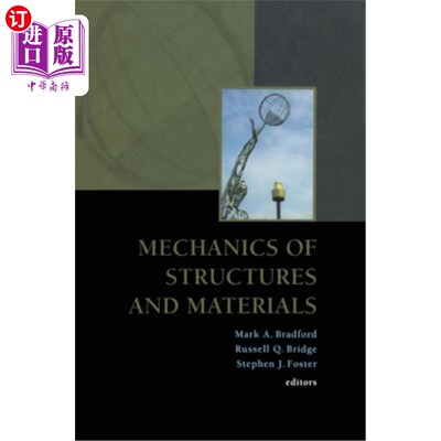 海外直订Mechanics of Structures and Materials 结构与材料力学“，