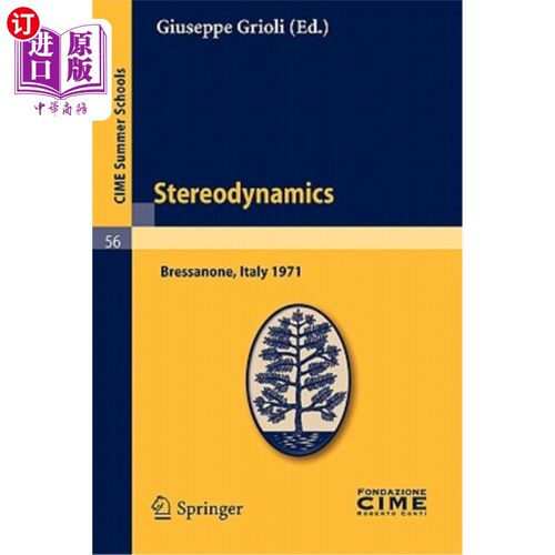 海外直订Stereodynamics: Lectures Given at a Summer School of the Centro Internazionale M Stereodyna