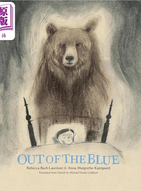 出乎意料 Anna Margrethe Kjærgaard Out of the Blue英文原版 儿童绘本 动物故事图画书 精装精品绘本 进口图书【中商原版】