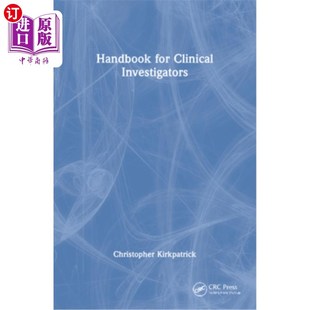 海外直订医药图书Handbook for Clinical Investigators 临床调查员手册