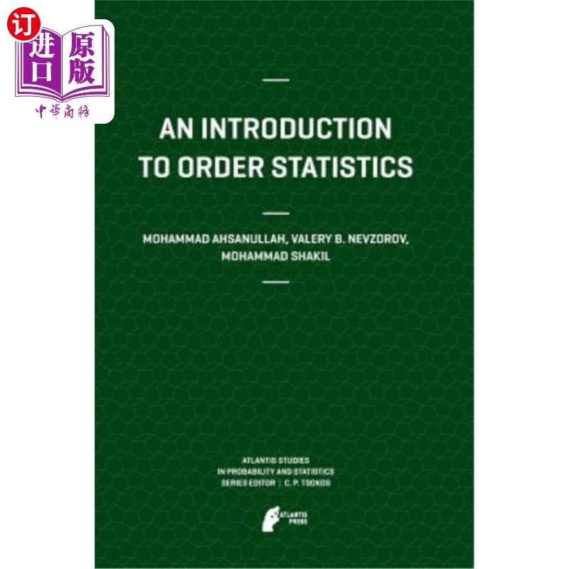 海外直订An Introduction to Order Statistics 订单统计导论