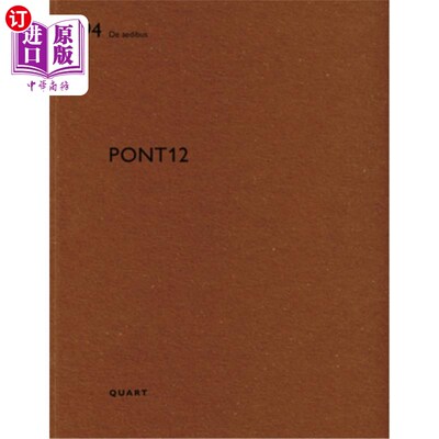 海外直订Pont 12: de Aedibus 桥 12：房子的