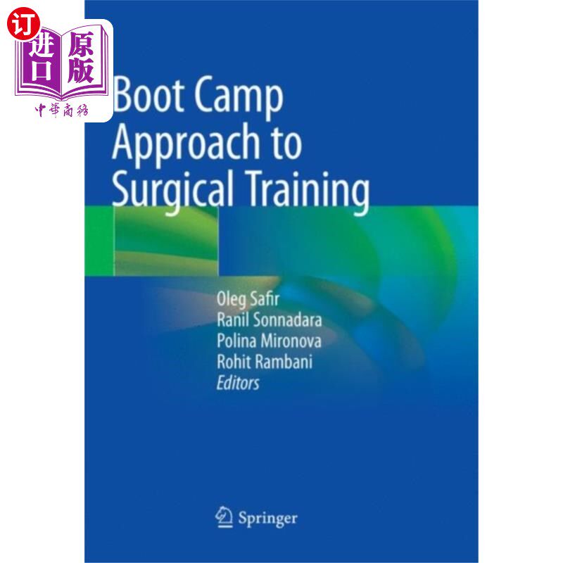 海外直订医药图书Boot Camp Approach to Surgical Training 外科训练的新兵训练营方法